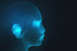 abstract polygonal head in space cyberspace and s 2026 01 11 08 44 34 utc