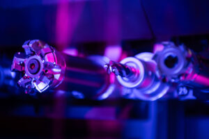 drilling bits for a modern lathe close up